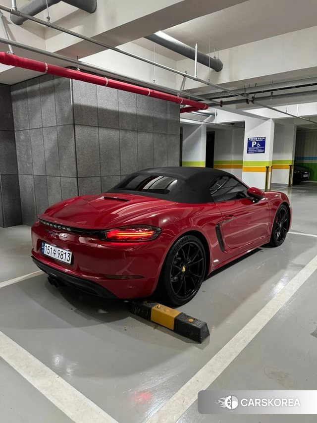Porsche 718 Boxster 2018 Красный из Кореи, фото 4