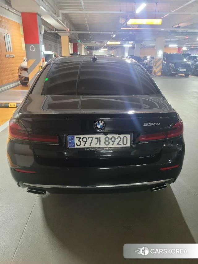 BMW 5 Series (G30) 2021 Черный из Кореи, фото 5