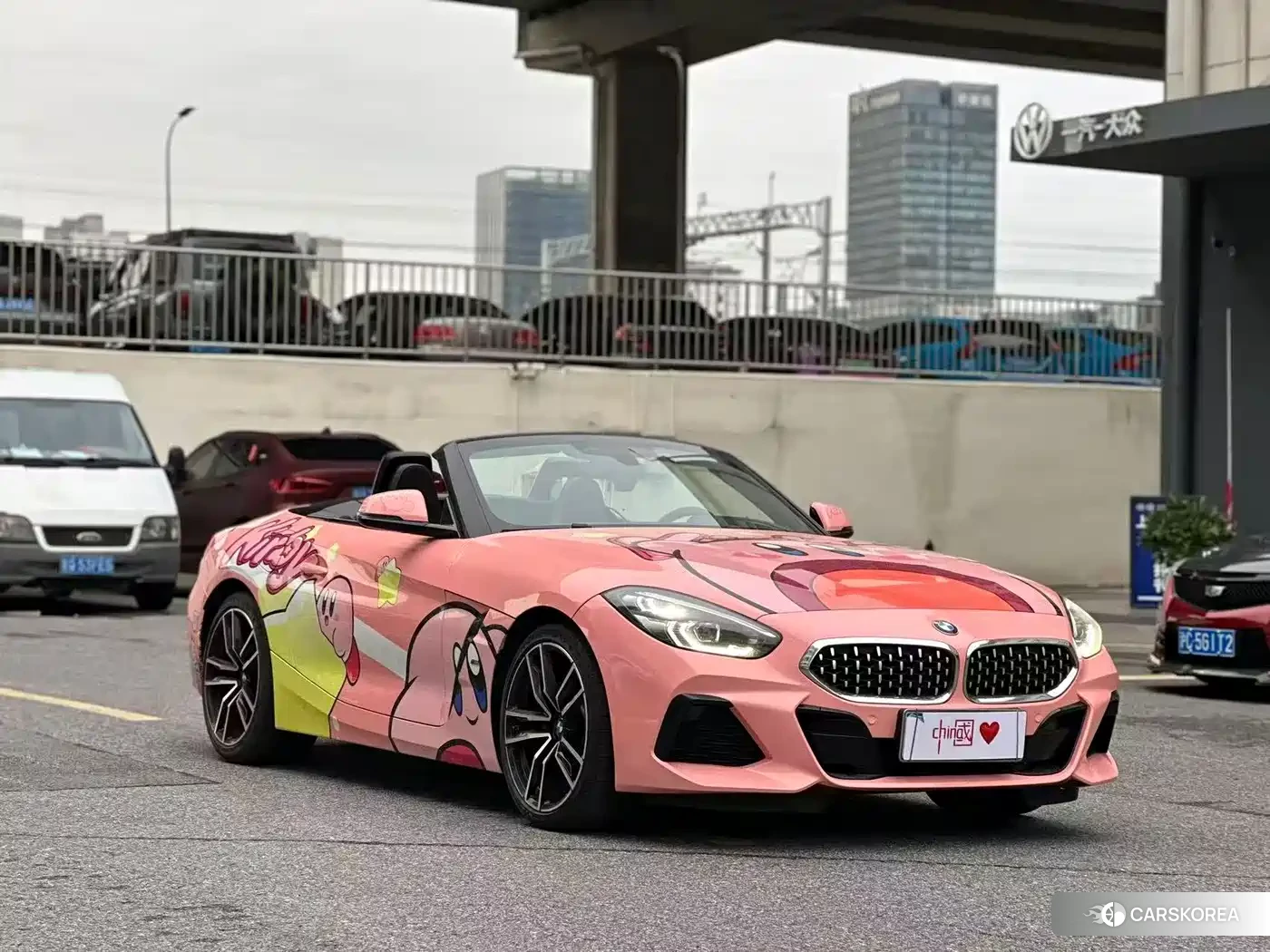 BMW Z4 2024 Red/purple из Китая, фото 4