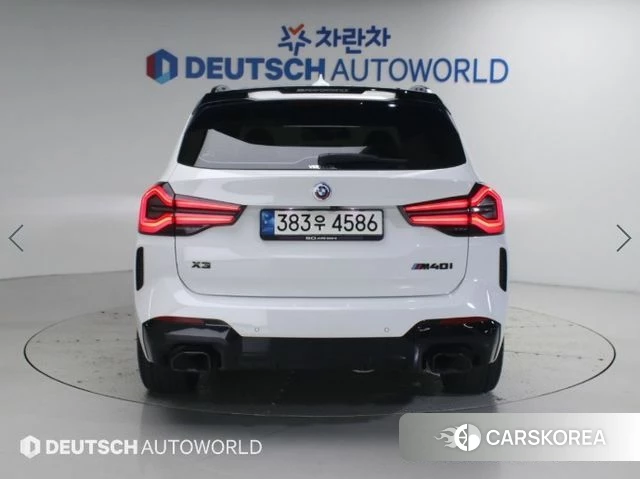 BMW X3 (G01) id 5040693 из Кореи 14