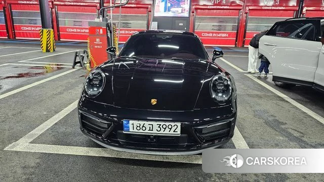 Porsche 911(992) 2023 Черный из Кореи, фото 4