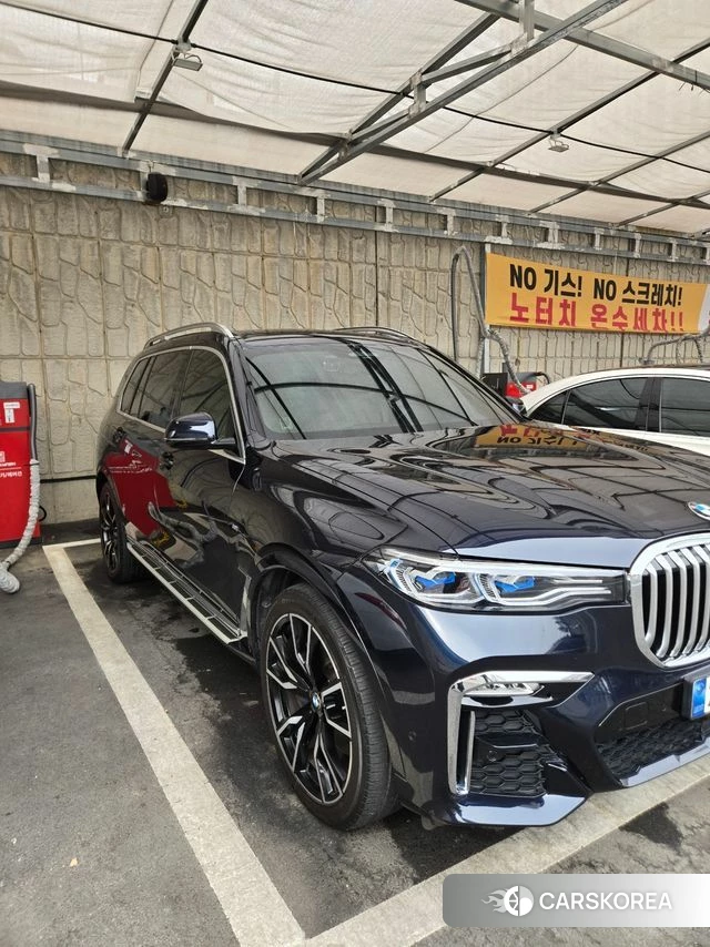 BMW X7 (G07) 2021 Черный из Кореи, фото 4