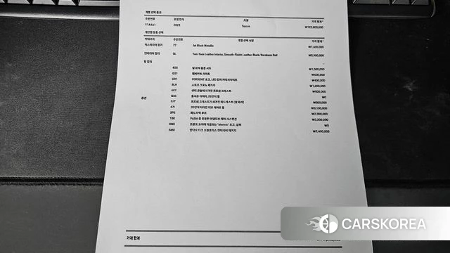 Porsche Taycan id 4921833 из Кореи 36