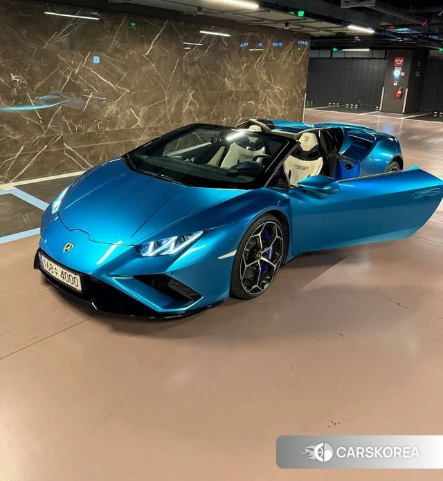 Lamborghini Huracan 2020 Синий из Кореи, фото 5