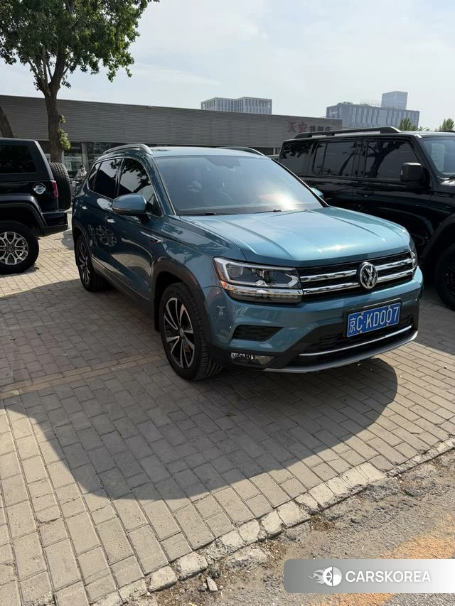 Volkswagen Tharu 2021 Синий из Китая, фото 5