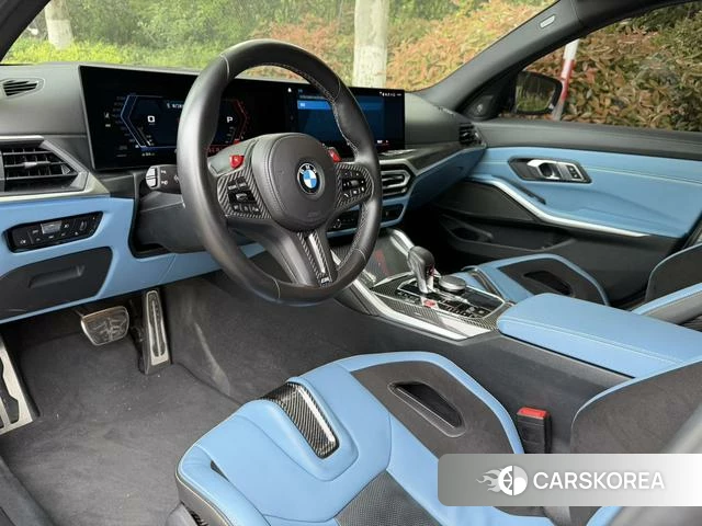 BMW M3 2024 Серебристо-серый из Китая, фото 5