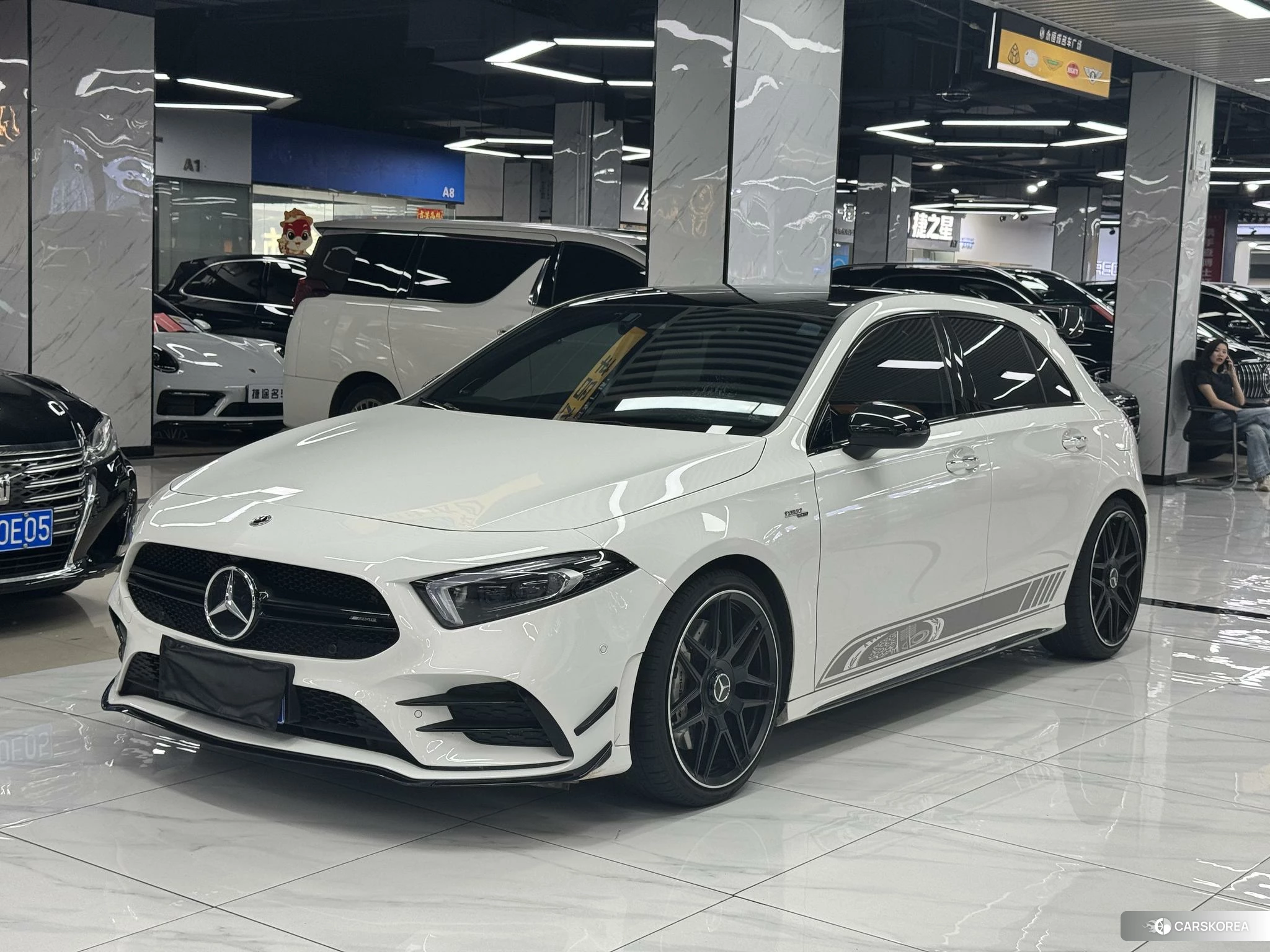 Mercedes-Benz AMG A-Class 2021 Белый из Китая, фото 5