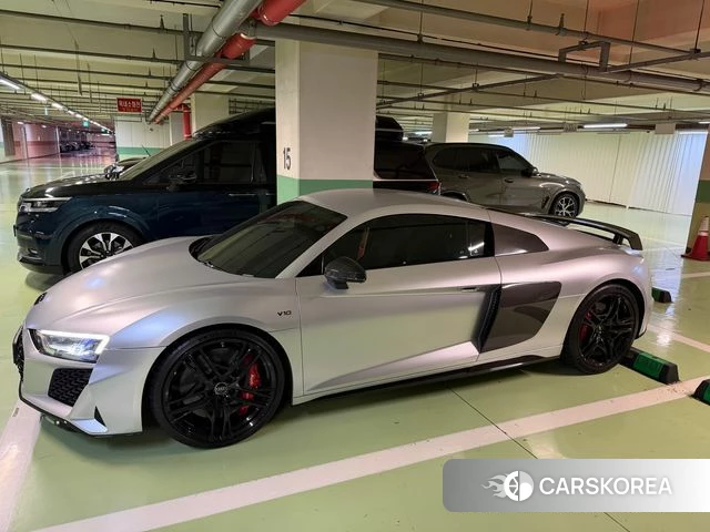 Audi R8 (4S) 2021 Белый из Кореи, фото 5