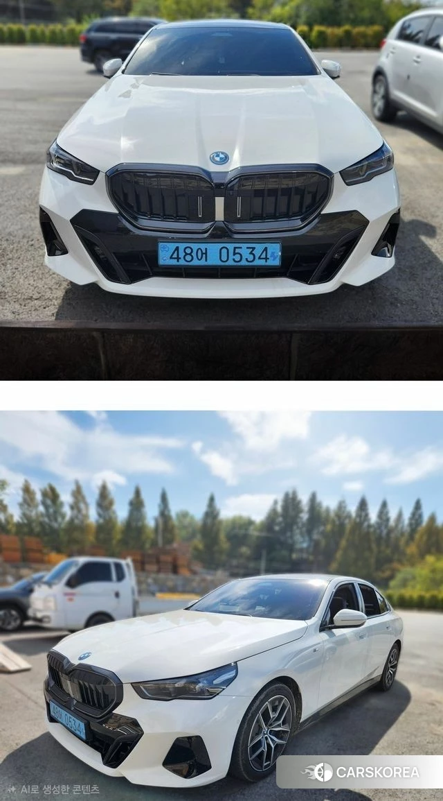 BMW i5 (G60) 2023 Белый из Кореи, фото 5