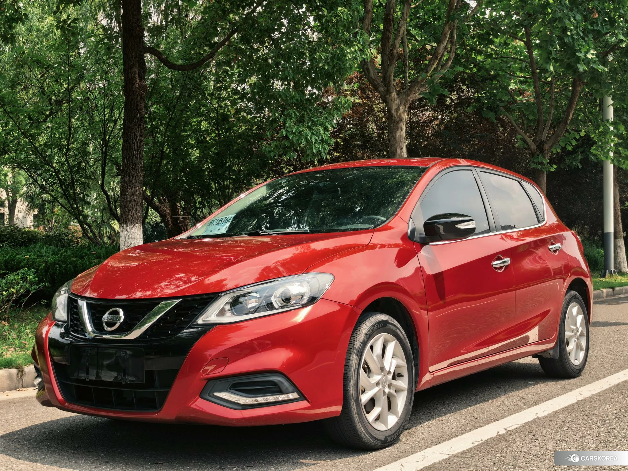 Nissan Tiida 2020 Красный из Китая, фото 5