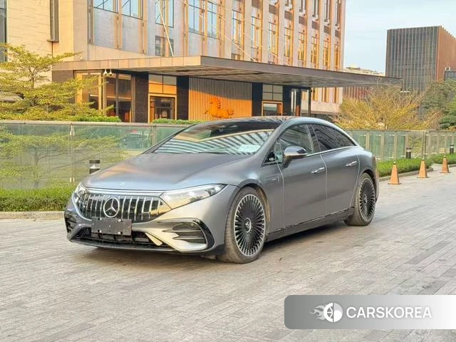 Mercedes-Benz AMG EQS 2025 Серебристо-серый из Китая, фото 6
