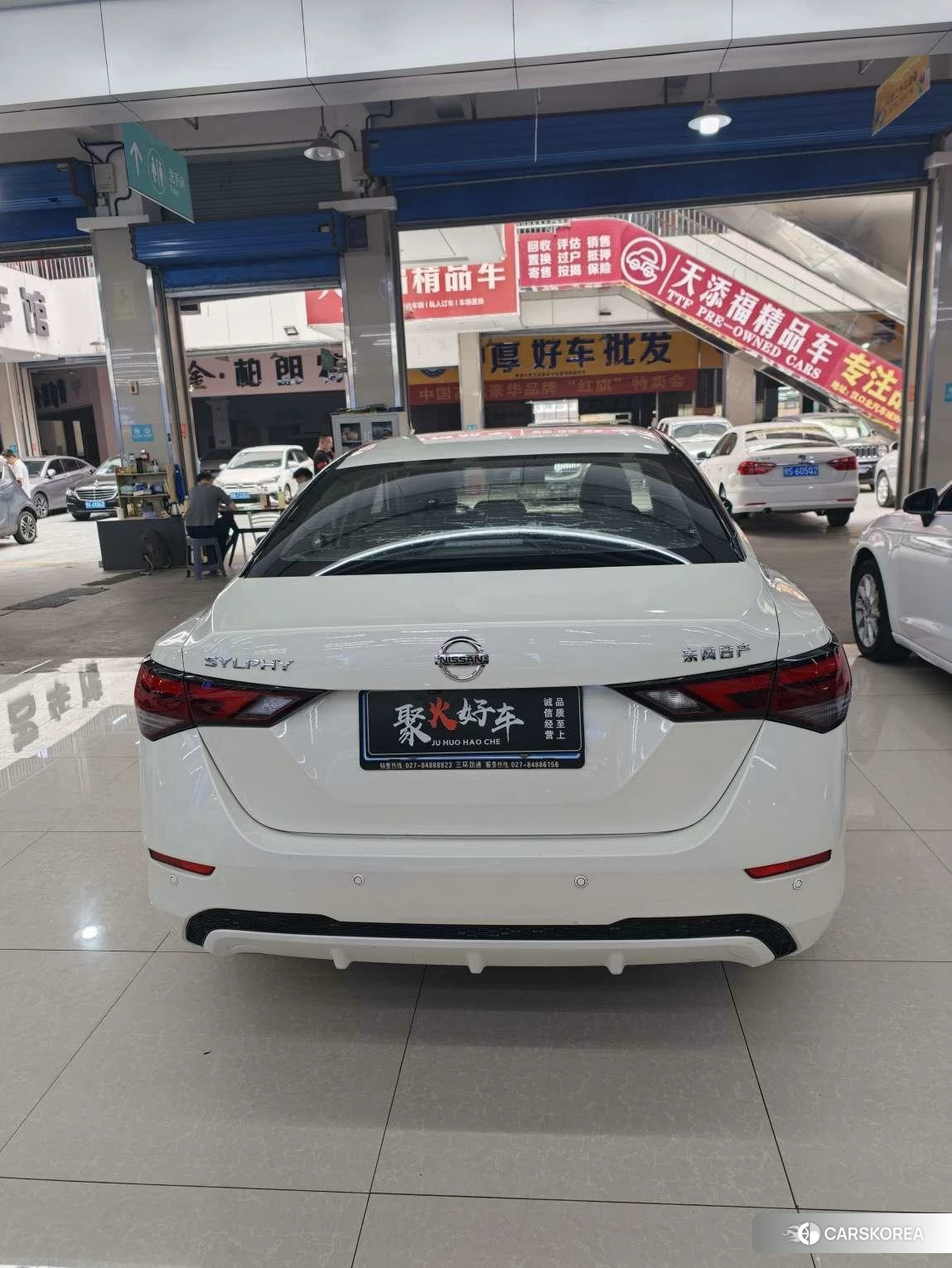 Nissan Sylphy 2021 Белый из Китая, фото 5