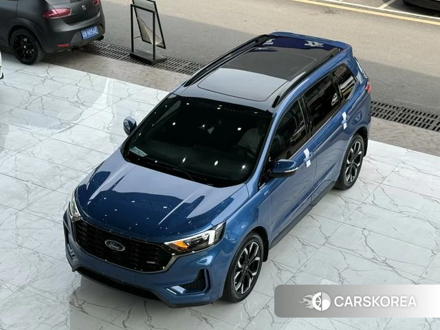 Ford Edge 2021 Синий из Китая, фото 5