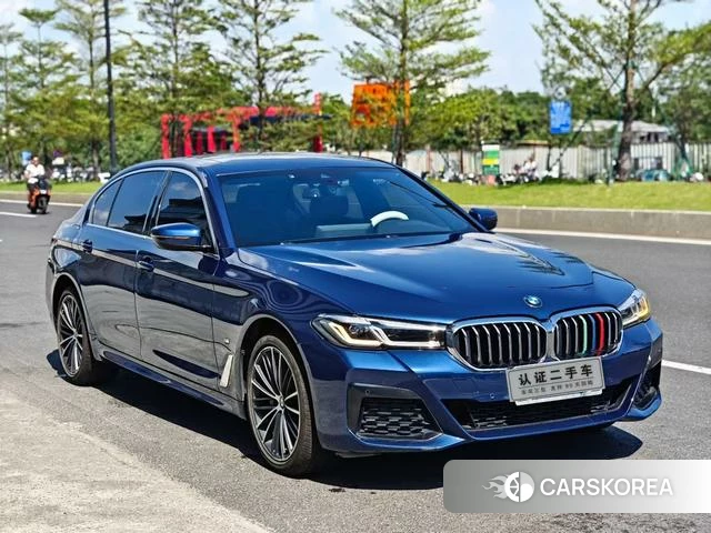 BMW 5 series 2022 Синий из Китая, фото 5