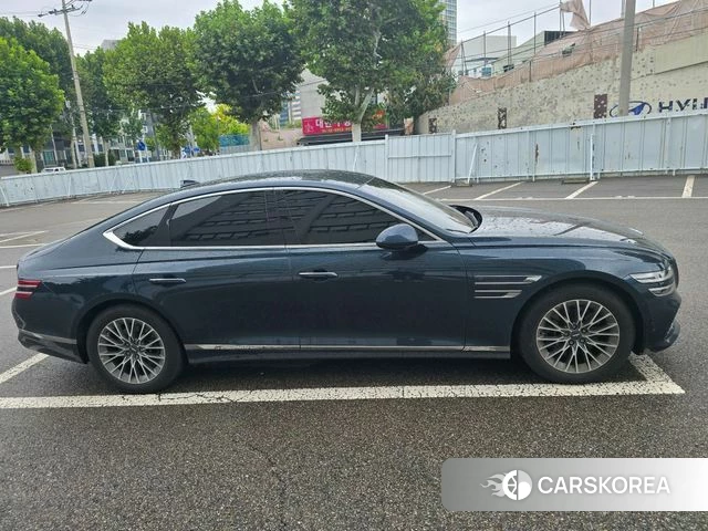 Genesis G80 (RG3) 2022 Синий из Кореи, фото 5