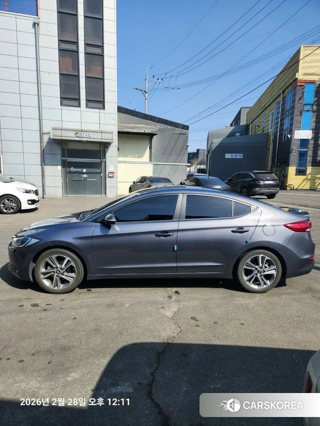 Hyundai Avante AD 2018 Серебристо-серый из Кореи, фото 5