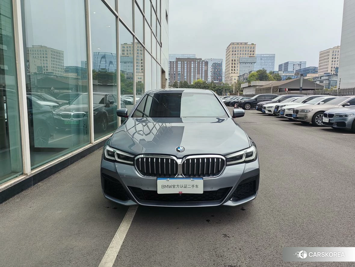 BMW 5 series 2021 Серебристо-серый из Китая, фото 5