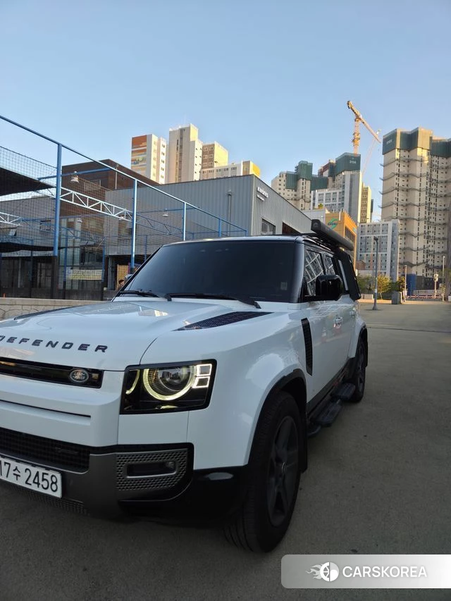 Land Rover Defender (L663) 2022 Белый из Кореи, фото 5