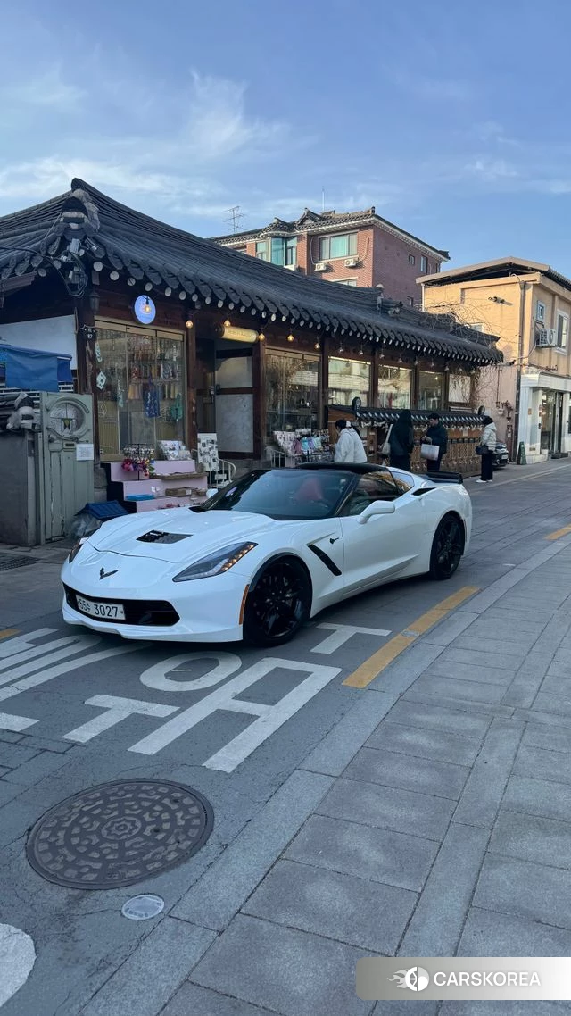Chevrolet Corvette 2018 Белый из Кореи, фото 5