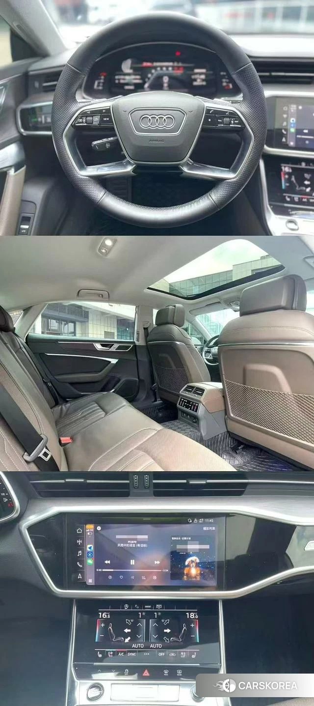 Audi A7L 2023 Белый из Китая, фото 5