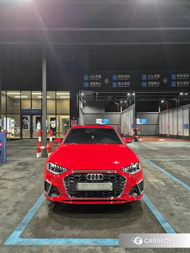 Audi A4 (B9) 2023 Красный из Кореи, фото 5