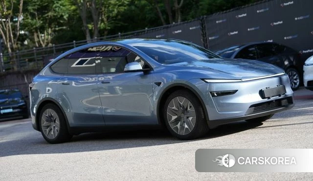 Tesla Model Y 2026 Светло-серебряный цвет из Кореи, фото 6
