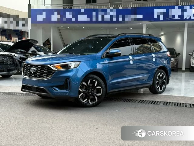 Ford Edge 2021 Синий из Китая, фото 6