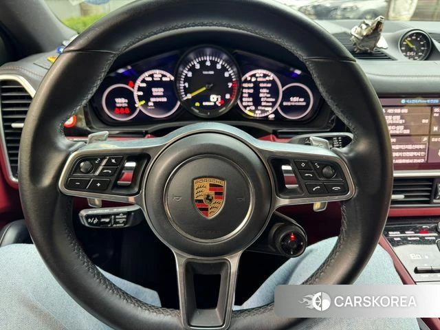 Porsche Cayenne (PO536) 2021 Черный из Кореи, фото 6