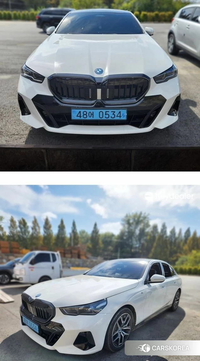 BMW i5 (G60) 2023 Белый из Кореи, фото 6