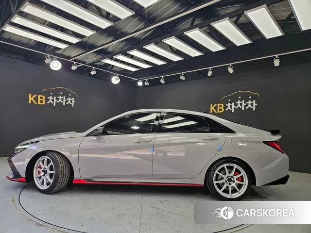 Hyundai Avante (CN7) 2021 Серебристо-серый из Кореи, фото 6