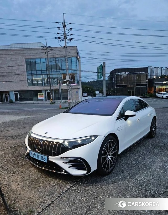 Mercedes-Benz EQS V297 2022 Белый из Кореи, фото 6