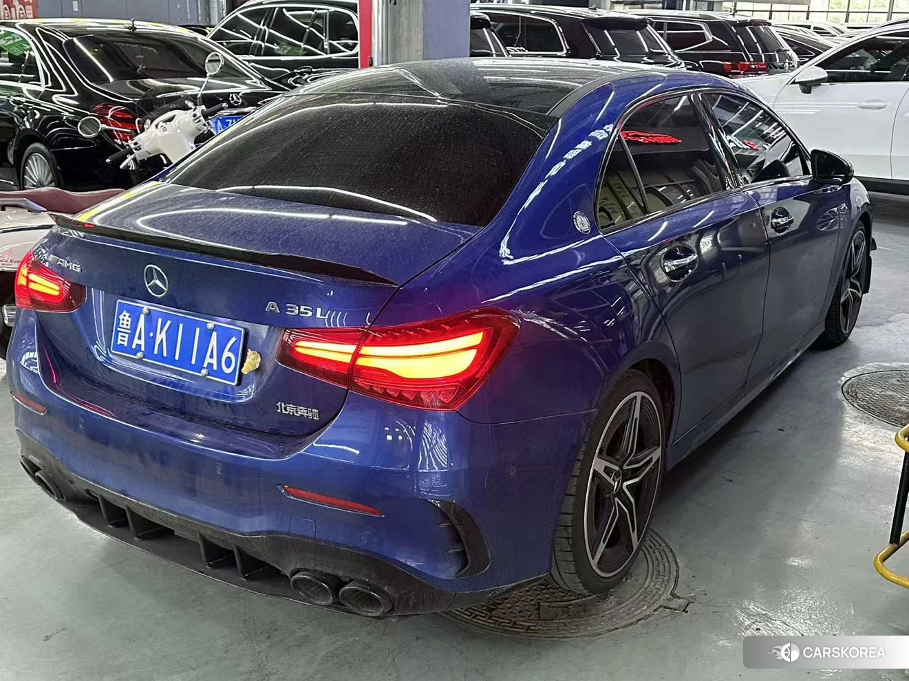 Mercedes-Benz AMG A-Class 2023 Синий из Китая, фото 6