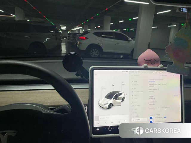 Tesla Model Y 2021 Белый из Кореи, фото 6