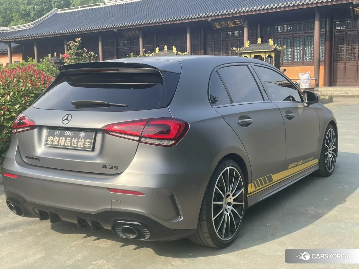 Mercedes-Benz AMG A-Class 2021 Серебристо-серый из Китая, фото 6
