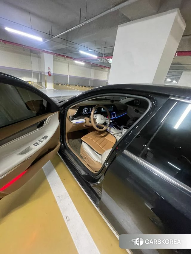 Hyundai The New Grandeur IG 2021 Черный из Кореи, фото 6