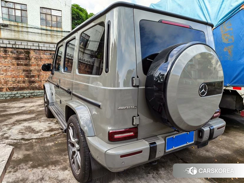 Mercedes-Benz AMG G-Class 2021 Серебристо-серый из Китая, фото 6