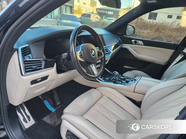 BMW X7 (G07) 2021 Синий из Кореи, фото 6