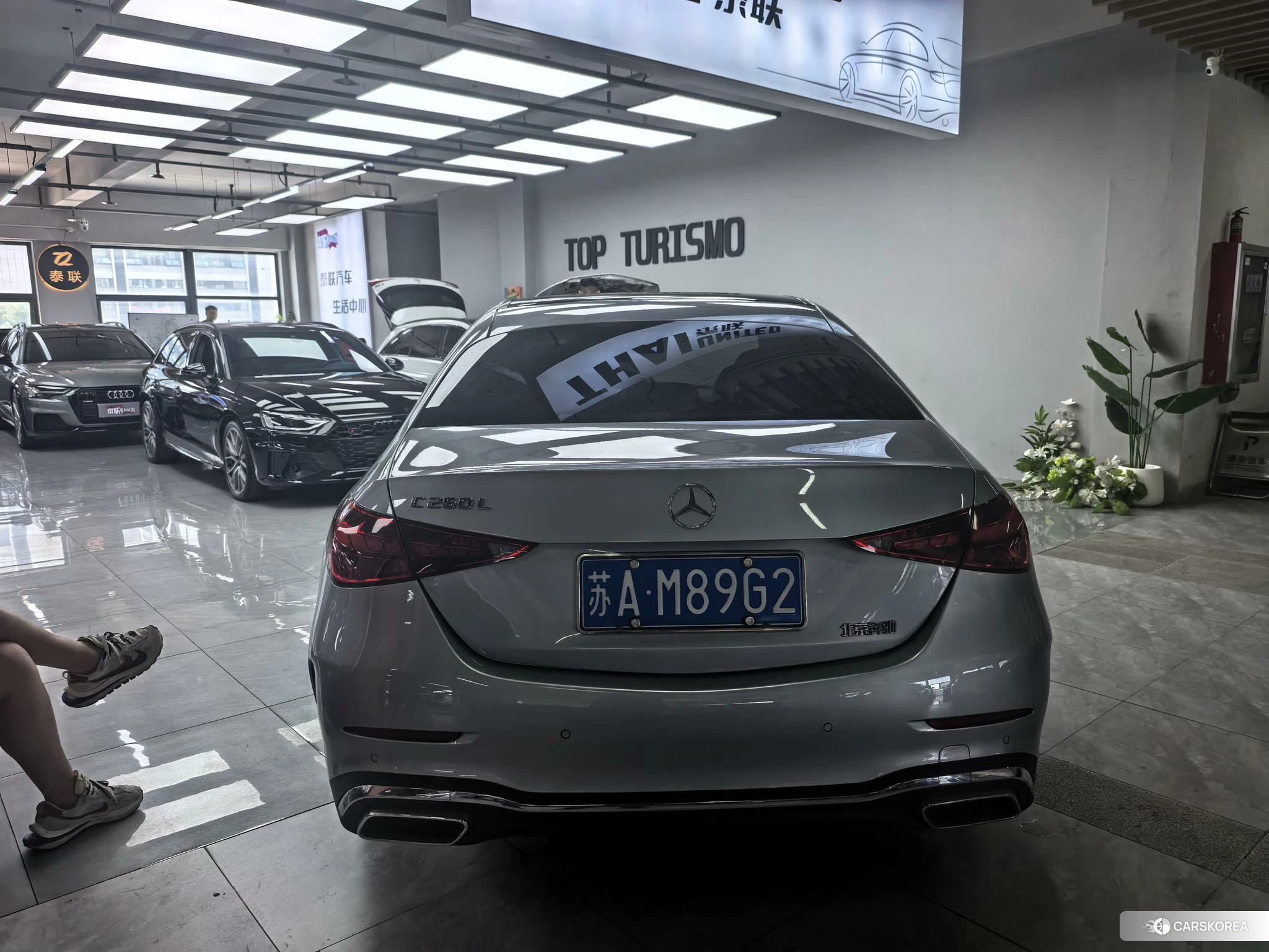 Mercedes-Benz C-class 2021 Серебристо-серый из Китая, фото 6