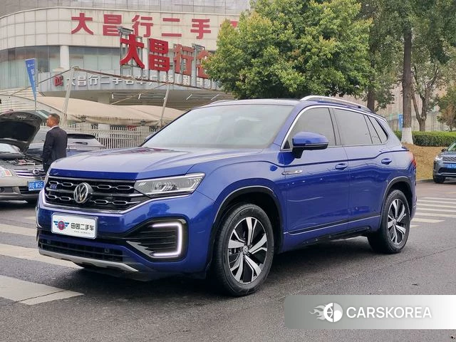 Volkswagen Tayron 2021 Синий из Китая, фото 6