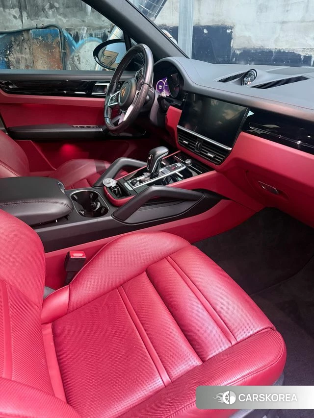 Porsche Cayenne (PO536) 2022 Черный из Кореи, фото 6