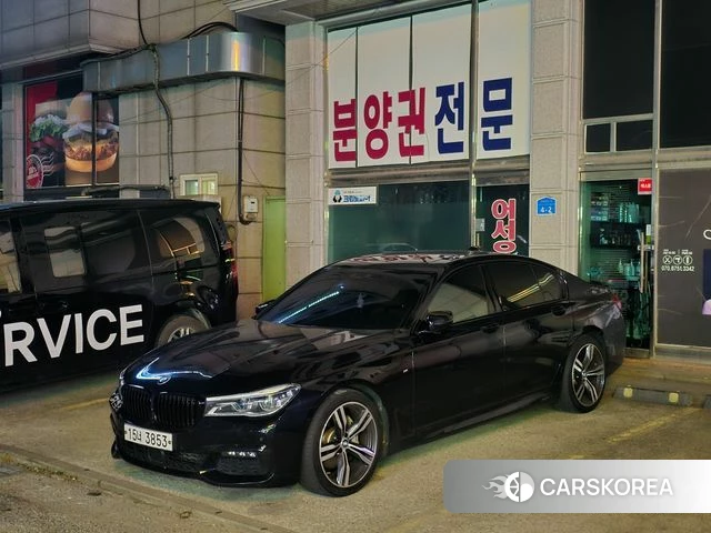 BMW 7 Series (G11) 2018 Черный из Кореи, фото 6