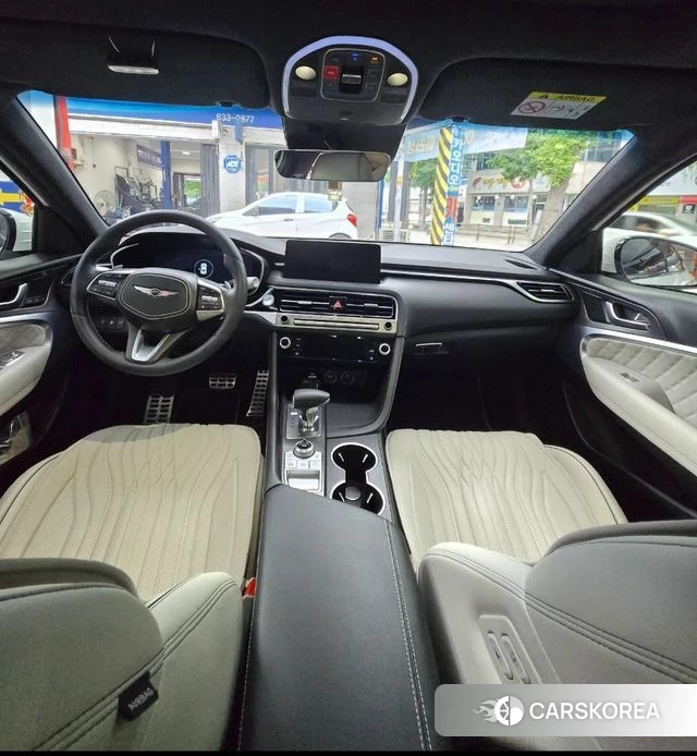 Genesis The New G70 2023 Белый из Кореи, фото 6