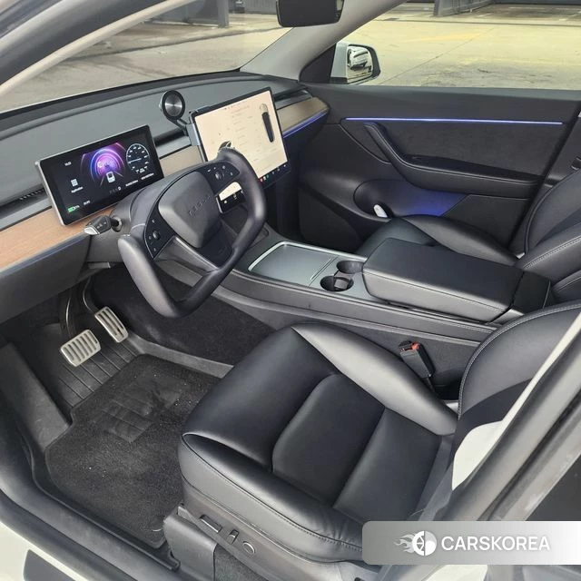 Tesla Model Y 2021 Белый из Кореи, фото 6