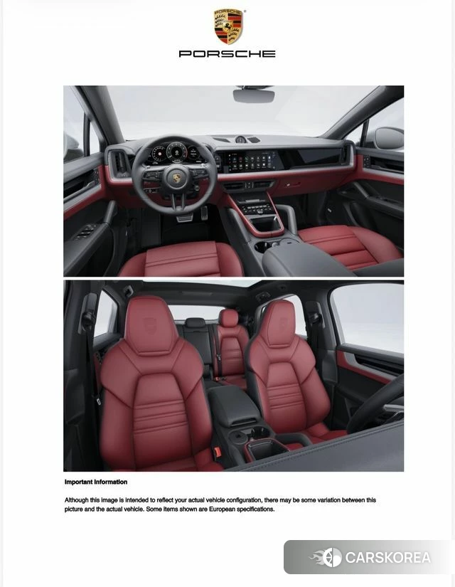 Porsche Cayenne (PO536) id 4921618 из Кореи 8