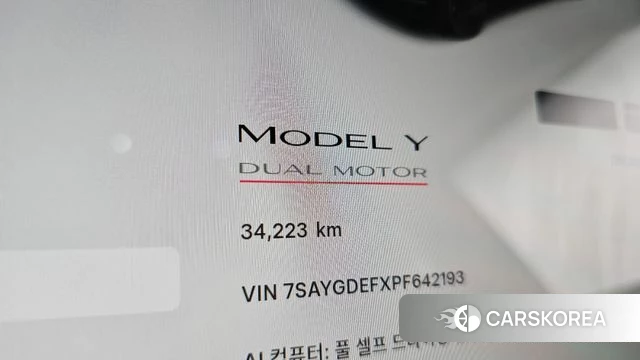 Tesla Model Y id 5027103 из Кореи 29