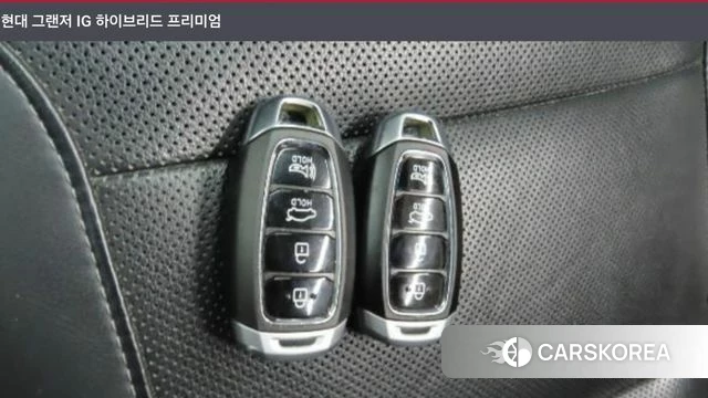 Hyundai Grandeur IG Hybrid id 4765523 из Кореи 8