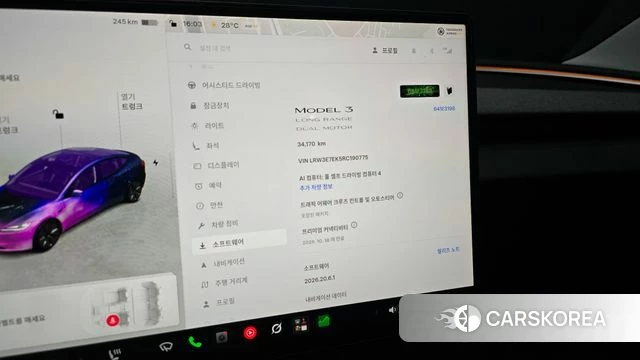 Tesla Model 3 id 4893101 из Кореи 18