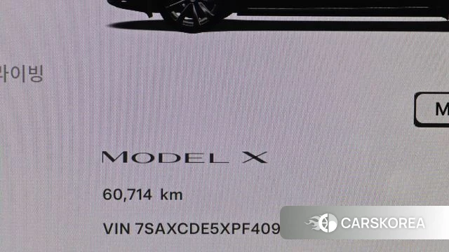 Tesla Model X id 5026845 из Кореи 30