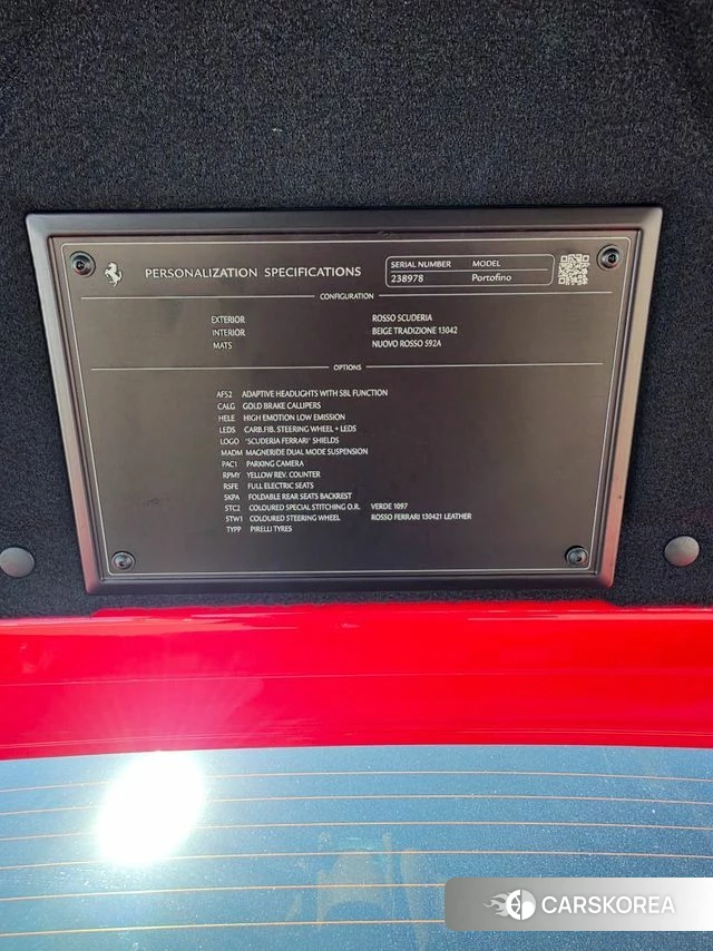 Ferrari Portofino id 4918789 из Кореи 12