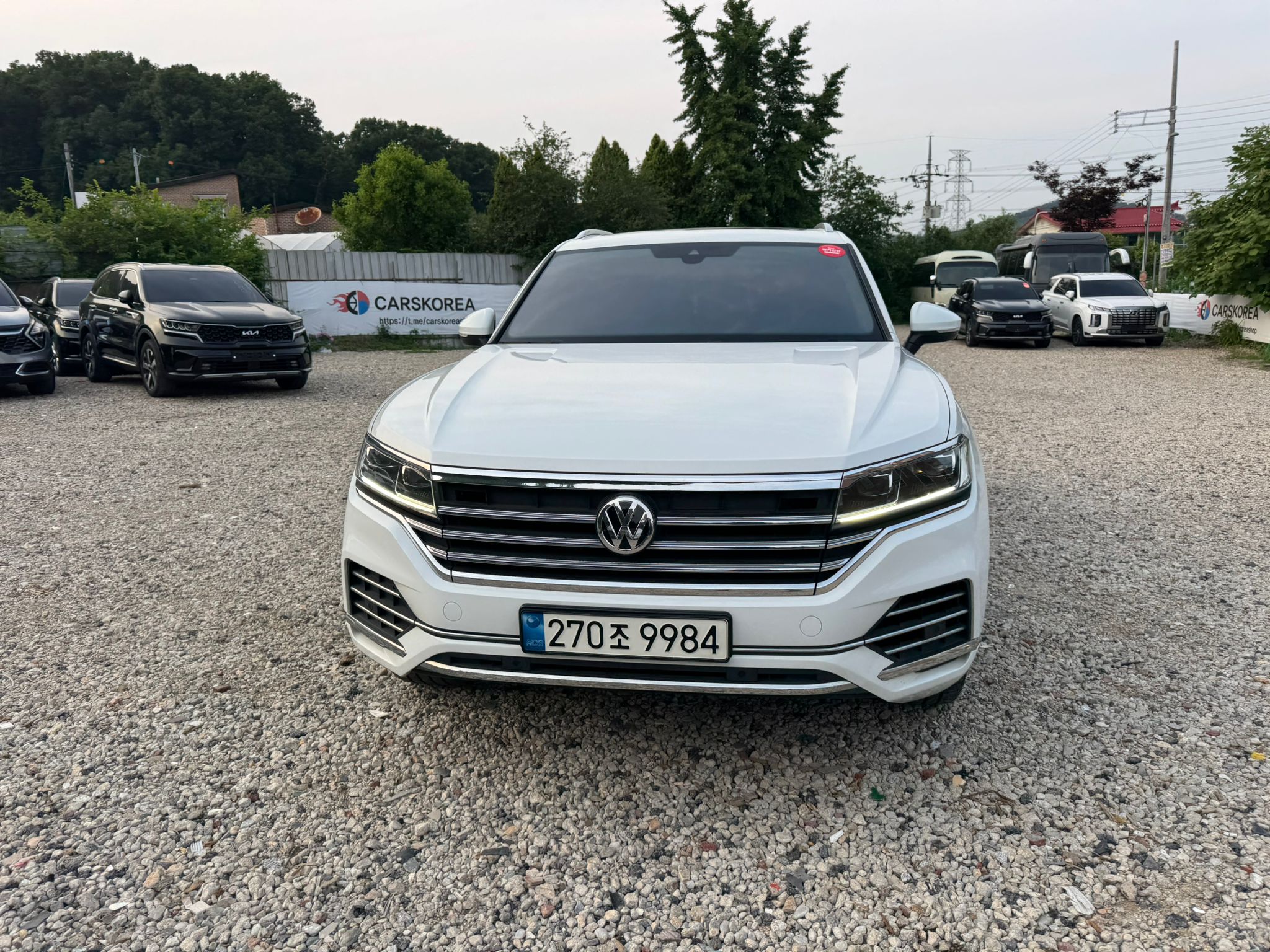 Volkswagen Touareg 3rd generation 2020 из Кореи